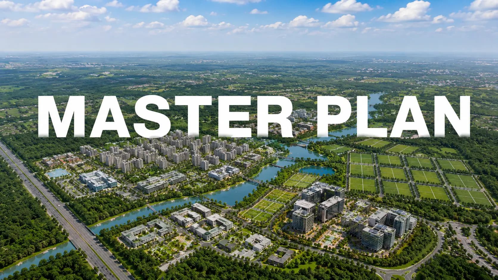Sobha Hennur Master Plan — 45-Acre Layout on Hennur Main Road