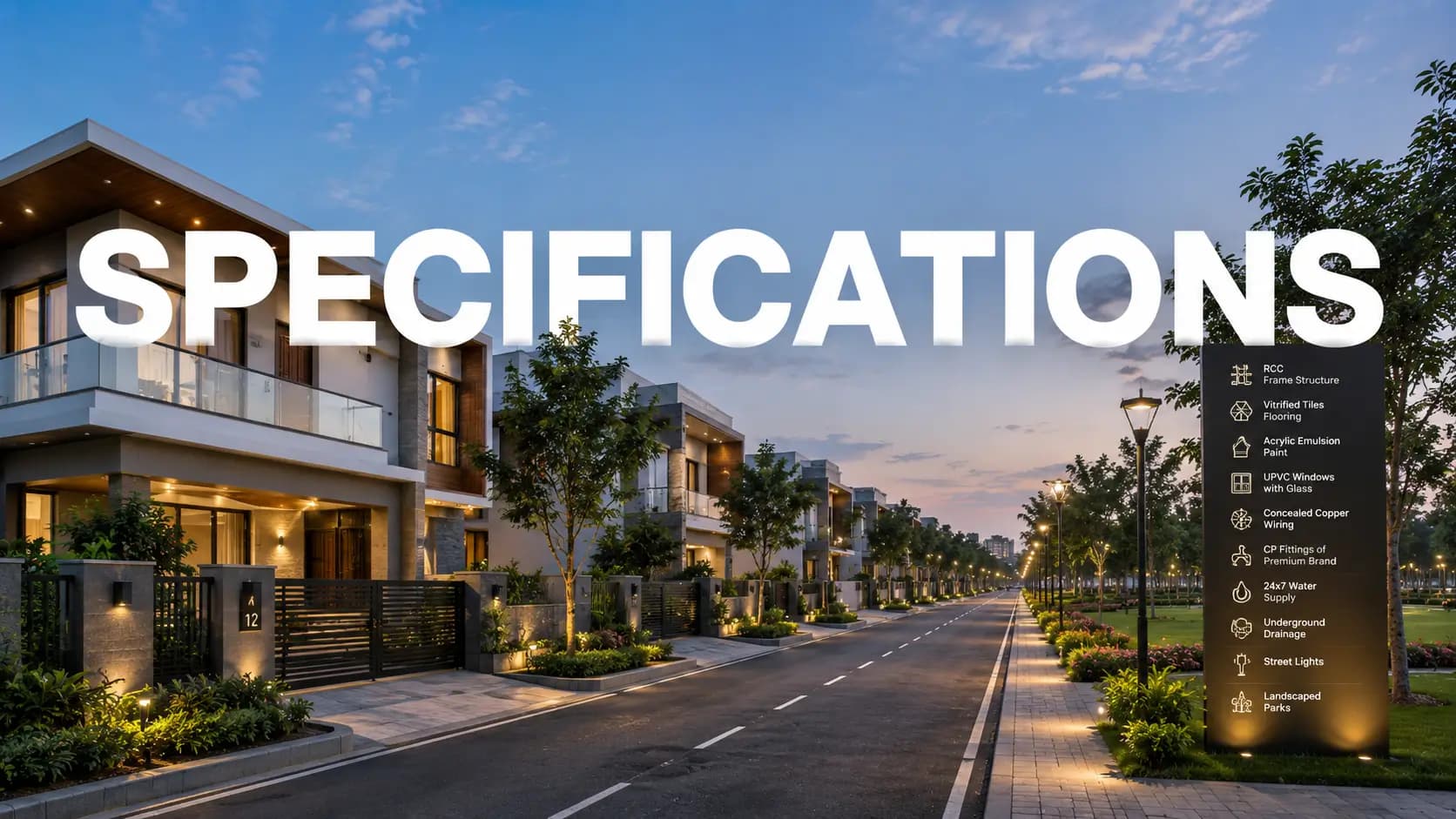 Sobha Hennur Specifications — Build Pack & Finish Quality